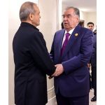 روسای جمهور ایران و تاجیکستان دیدار و گفتگو کردند