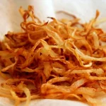 ترفند درست کردن انواع پیاز داغ و طلایی شدنشون؛ مجلسی یا خلالی و کاراملی با ادویه خاص