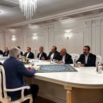دیدار رئیس مجلس نمایندگان مجمع ملی بلاروس با پزشکیان