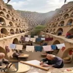 معماری خلاقانه؛ چین هم ماسوله داره/ سقف خونه طبقه پایینی کوچه طبقه بالاییه