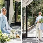 تصاویری از درخشش سوگل طهماسبی در سومین سالگرد ازدواج؛ لباس رویایی، دسته‌گل لاکچری و انگشتر خیره‌کننده