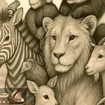 بازی فکری؛ هوشت در حد نیکولا تسلا بالای ۱۶۱ پس تو 5 ثانیه حیوانات جنگل رو بشمار