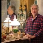 فیلم / نگاهی به چیدمان هندی خانه «ایرج نوذری» وزن زیبایش / از مجسمه هندی تا قاب های عکس با میلمان بالشی خوشرنگ هندی …