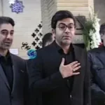 حضور  پرشور بازیگران و هنرمندان در مراسم ختم مادر سیده فرزاد حسنی؛ فریبا کوثری، المیرا شریفی مقدم  و همسرش، جوتنه دلشاد، مهدی یغمایی و…+فیلم