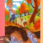 بازی فکری؛ کارآگاه پوآرو تو 1 ثانیه حلزون رو پیدا کرد آدم عادی نمیتونه اگه بتونی خاصی