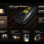 گوشی دوجی وی مکس LR با فاصله‌یاب لیزری 40 متری و باتری 20500 میلی‌آمپرساعتی عرضه شد